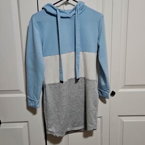 Juniors small hoodie dress